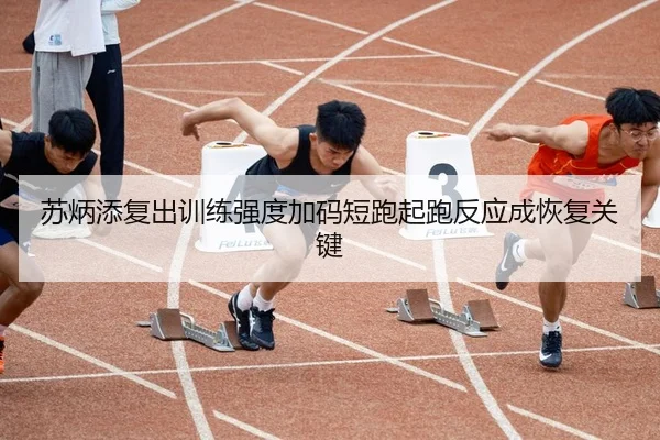 苏炳添复出训练强度加码短跑起跑反应成恢复关键